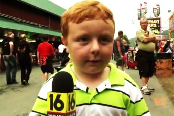 Apparently, This Kid Has Never Been On Live TV