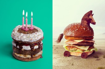 Insanely Delicious Hamburger Art Makes Us Hungry