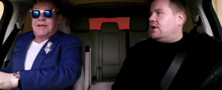 Late Late Show – Carpool Karaoke with Elton John