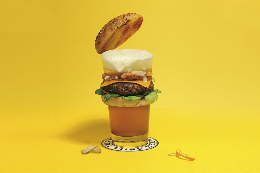 Beer Burger Art Beerger