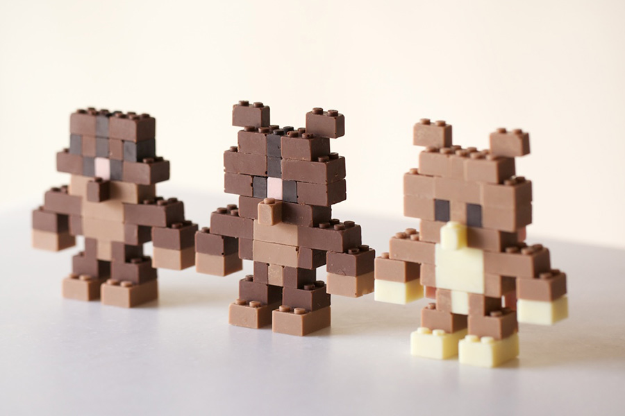 Chocolate Legos